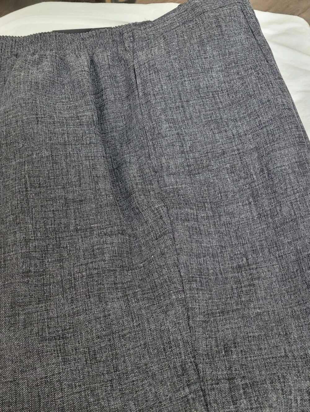 Alfred Dunner NWT Charcoal Classic Fit Short Proportioned Slacks - Picture 7 of 9